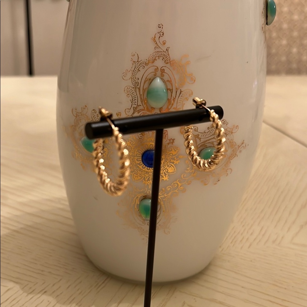 Elegant Gold Hoop Earrings